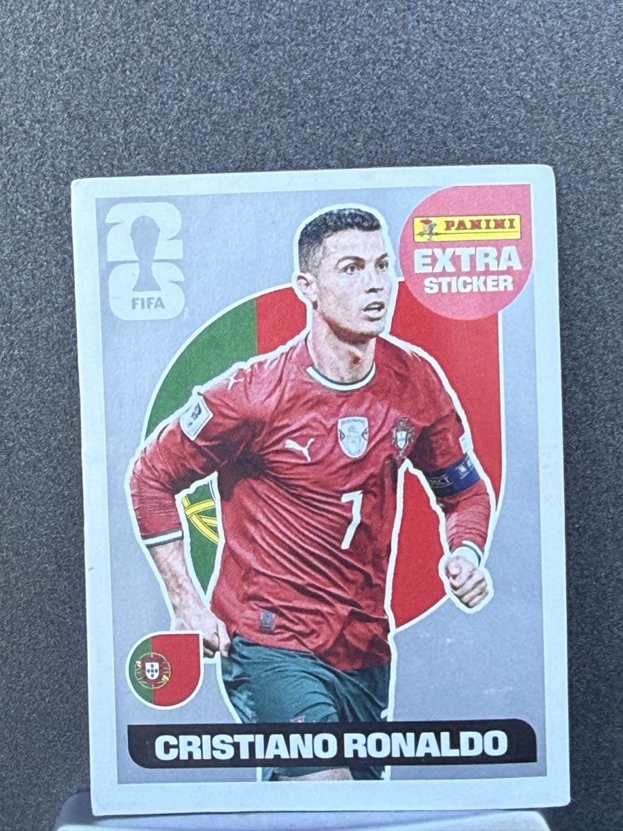 Sticker: Ronaldo Extra Sticker Silber WM 2026 – Usato da uster venduto da eve008 2