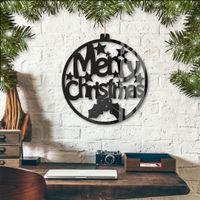 Acryldeko Merry Christmas 30x30cm (neu, UVP 46.90 Fr.)