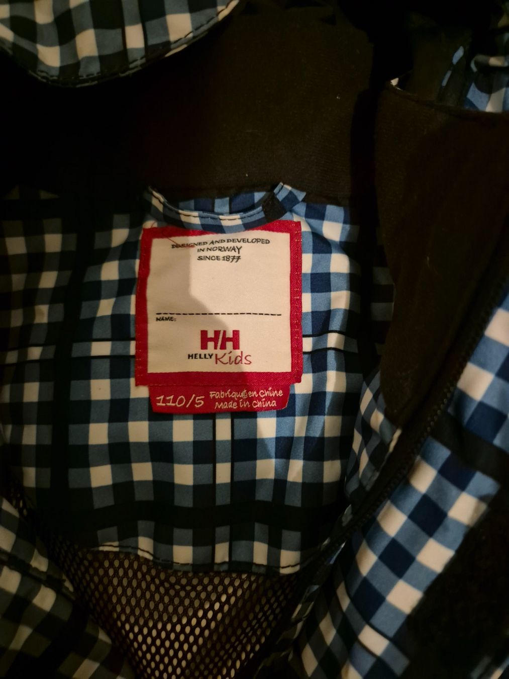 Helly Hansen Jacken & Mäntel: Tolle Helly Hansen  wasserdichte Regenjacke, Gr. 110 – Gebraucht aus Urdorf von Nataschli 1