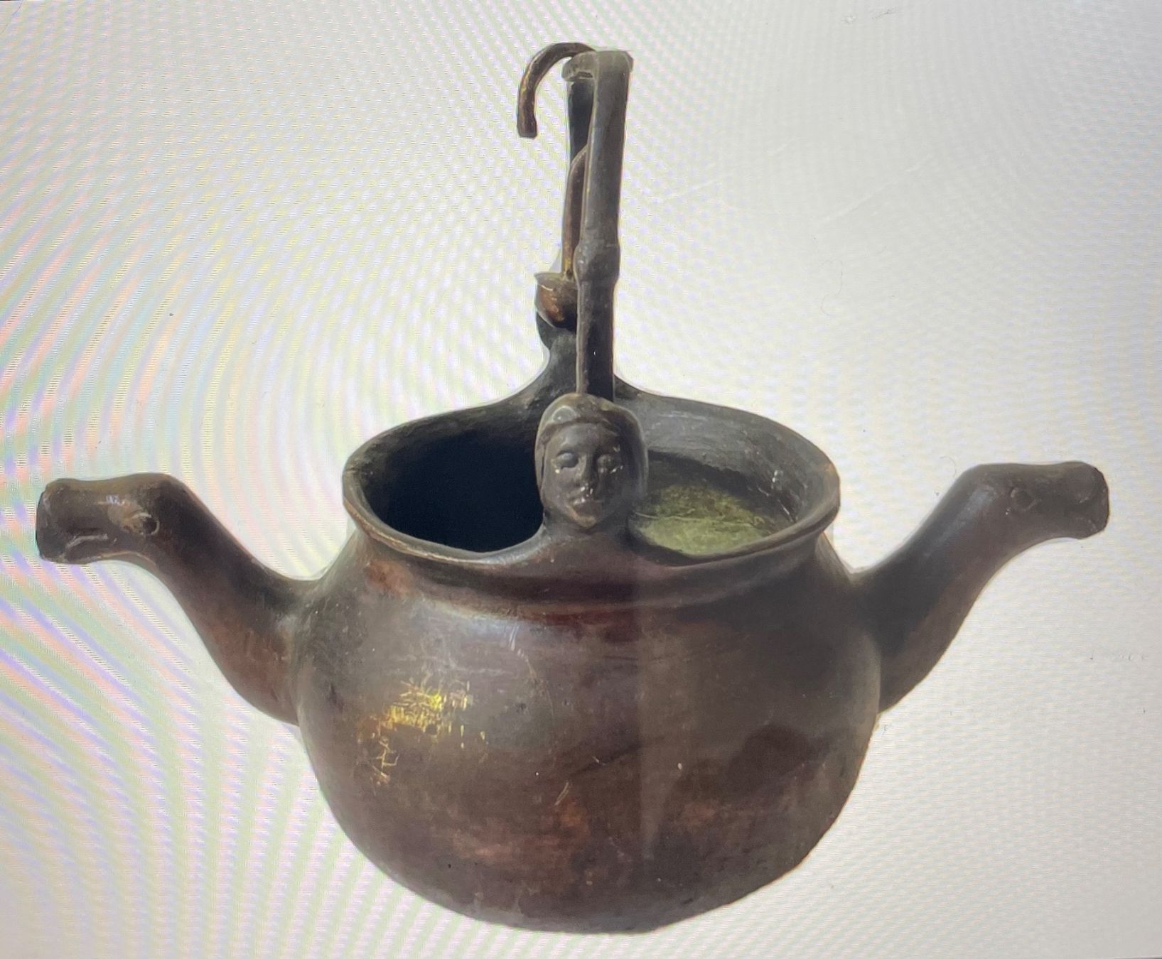 Karaffen: Bronzekrug antik – Gebraucht aus Rorschacherberg von farmer61
