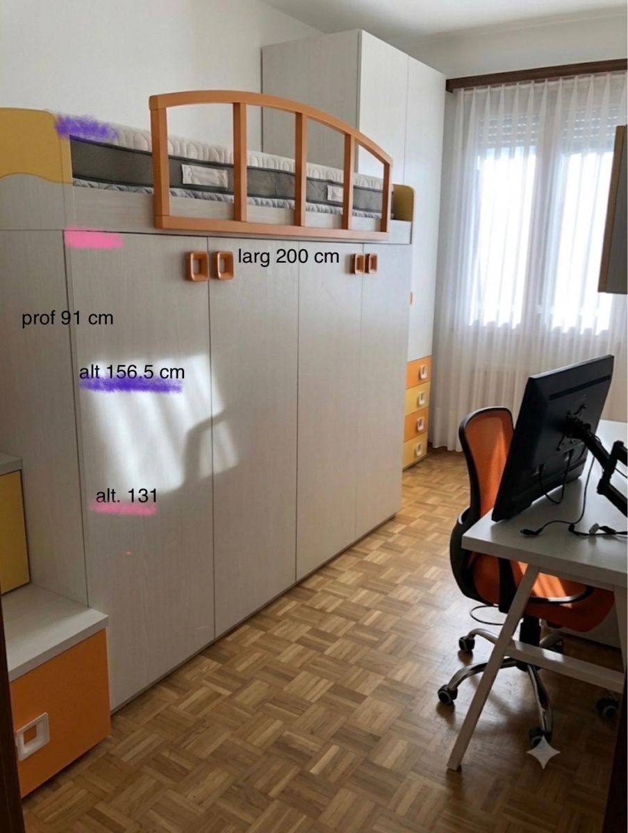 Mobilhome: Mobile componibile per cameretta, arancio/giallo – Gebraucht aus Arbedo von bar_9rsw 6