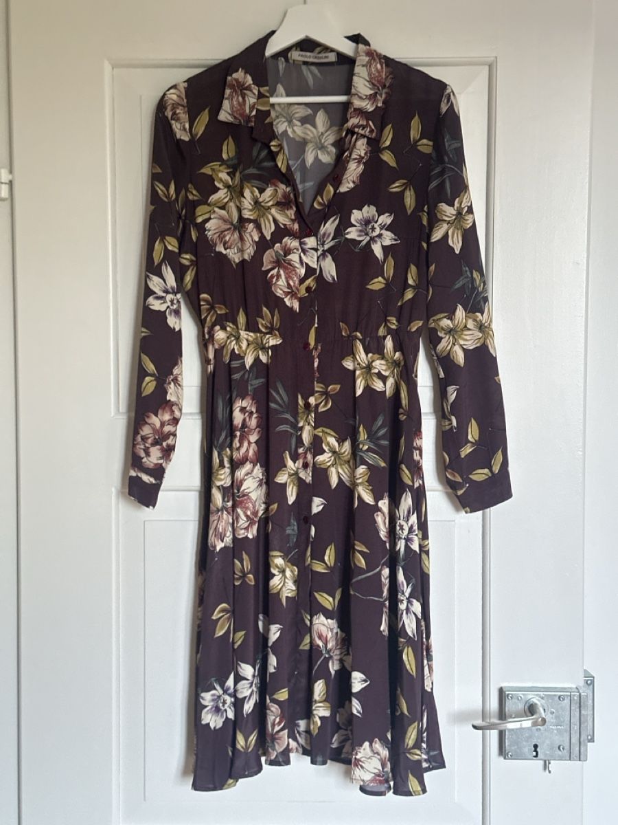 Vestiti: Viscose/Seiden Kleid – Usato da Zürich venduto da Misomi 1