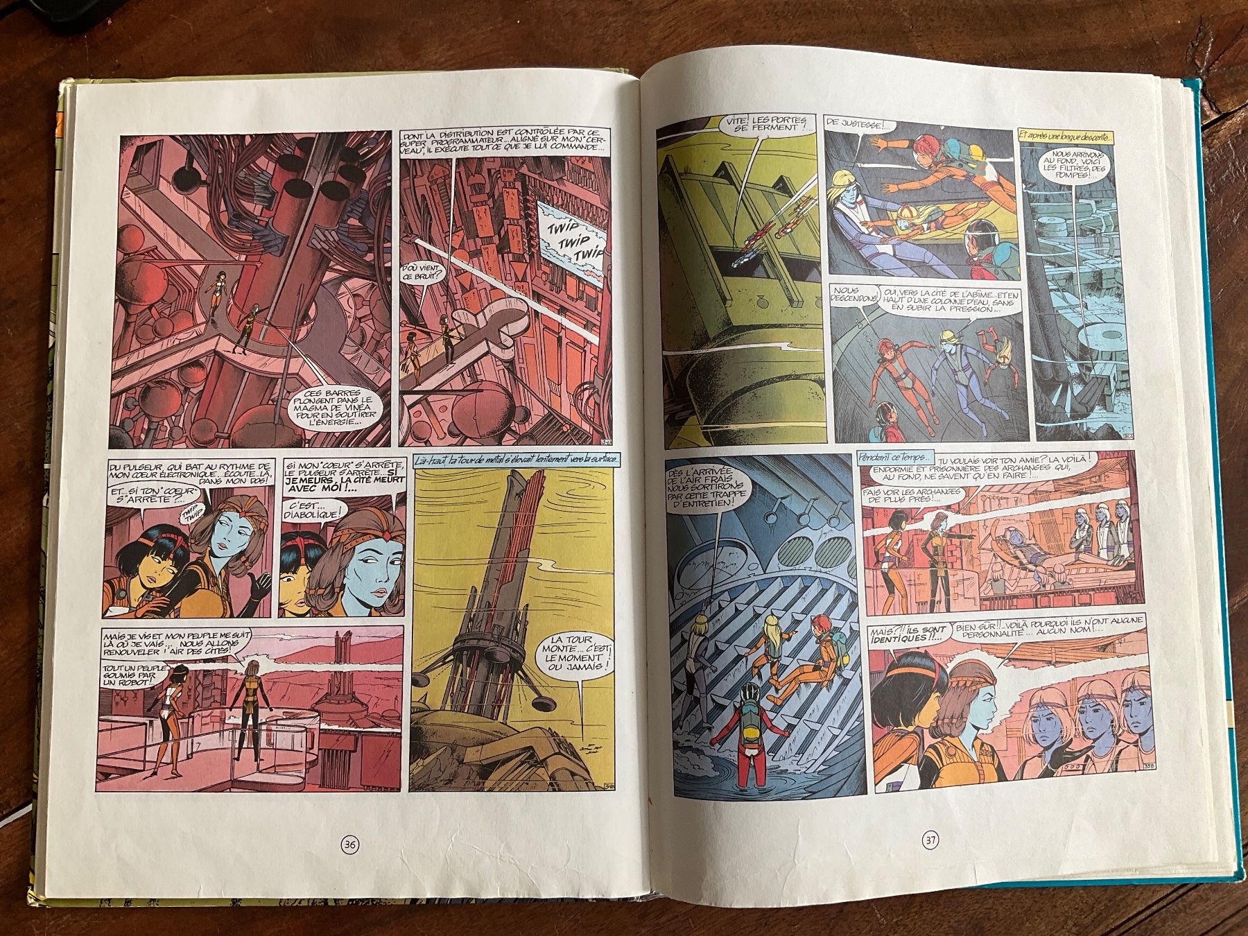 Comics: BD Yoko Tsuno 13 Les Archanges de Vinéa, EO – Gebraucht aus Avenches von Lactobacille 3
