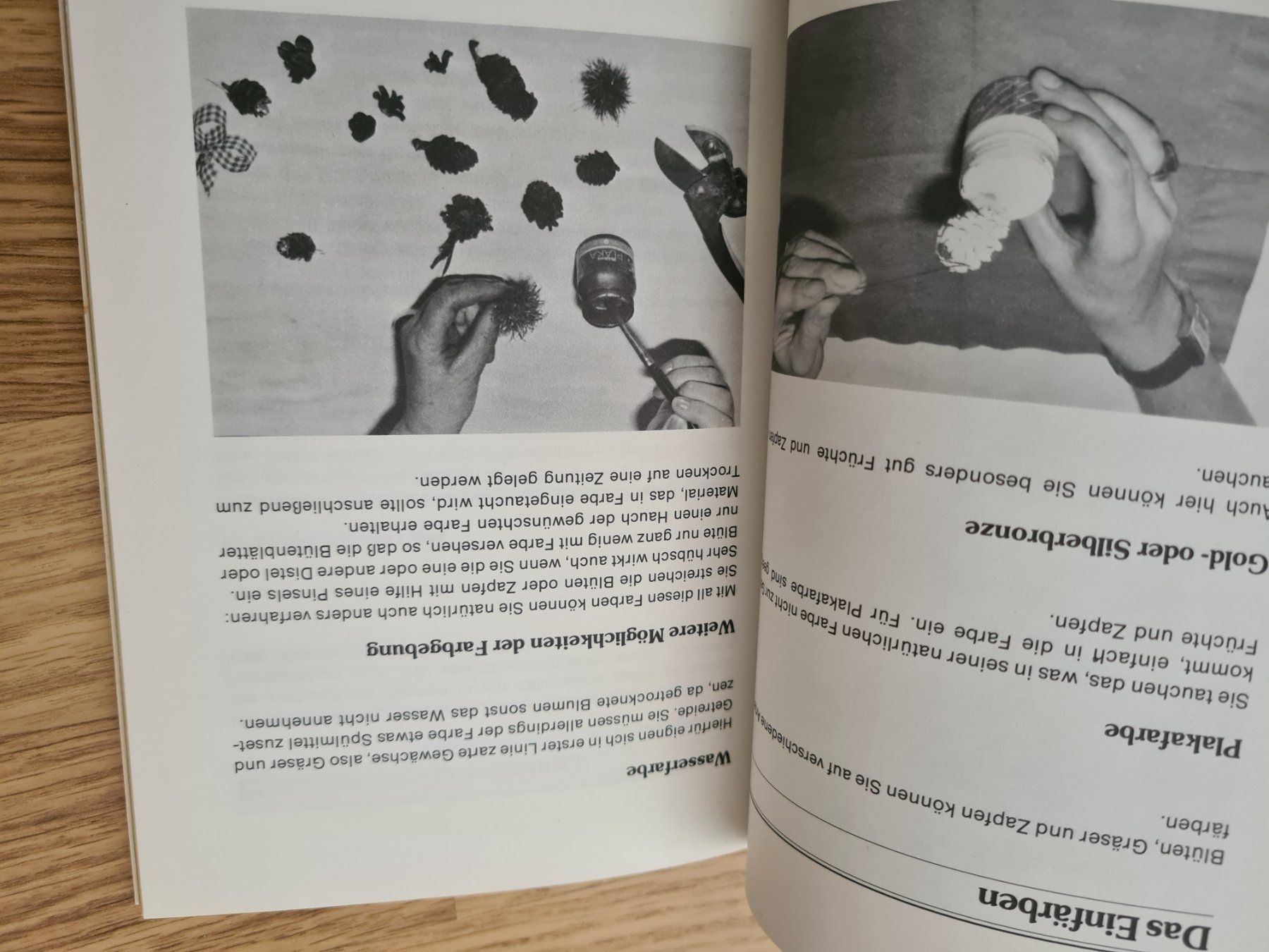 Libri: Basteln mit getrockneten Blumen und Gräsern Buch – Usato da Langenthal venduto da Polarisstern 2