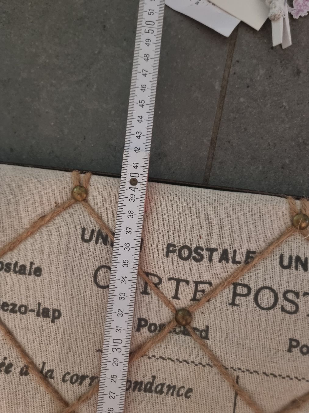 Loberon Tutte le decorazioni: Dekorative Vintage Pinnwand - Shabby Chic – Usato da Zweidlen venduto da VG159 4