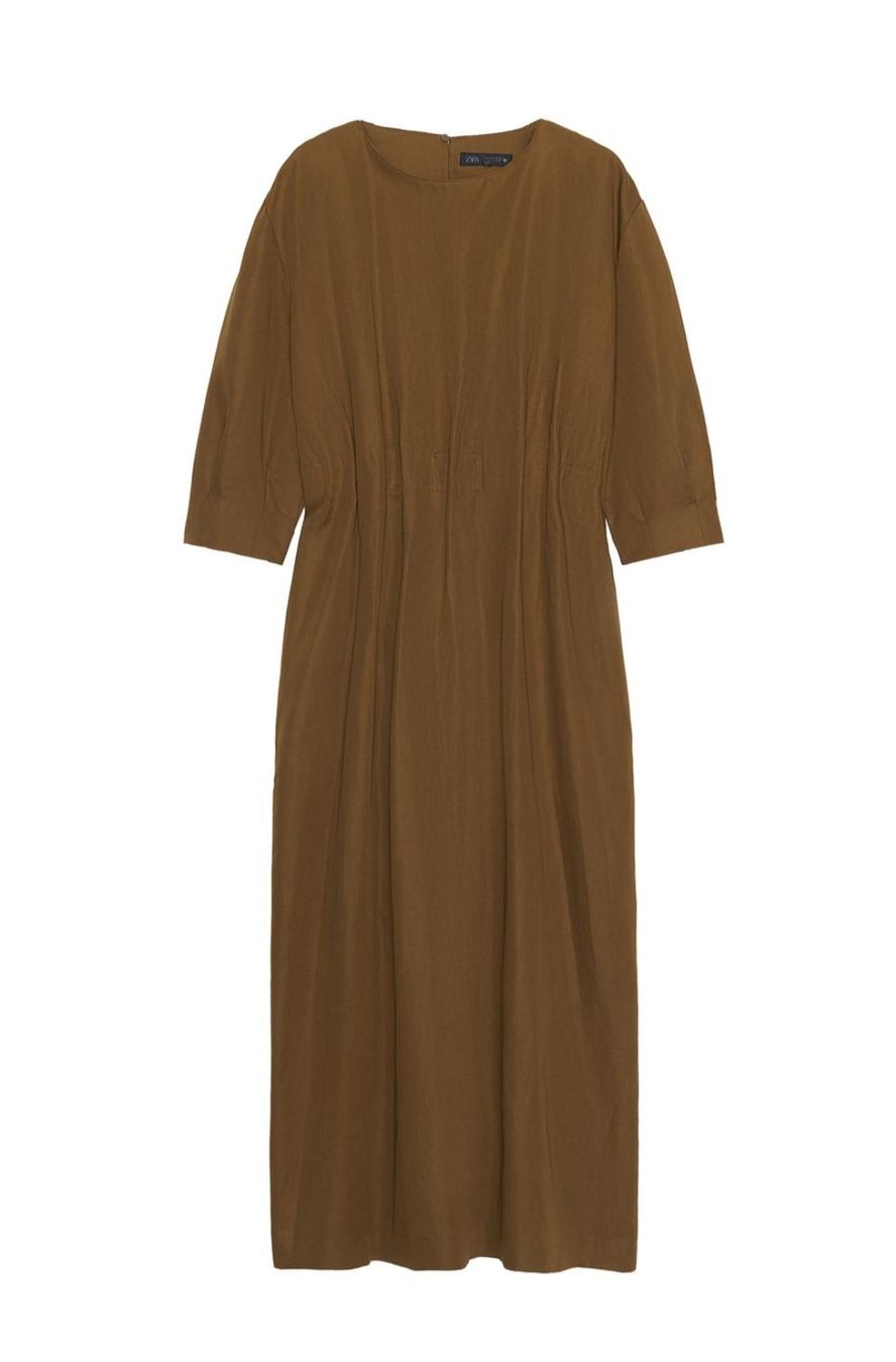 Zara Robes: Pleated Midi-Kleid – Neuf (Voir description) à Interlaken par NataliiaS 2