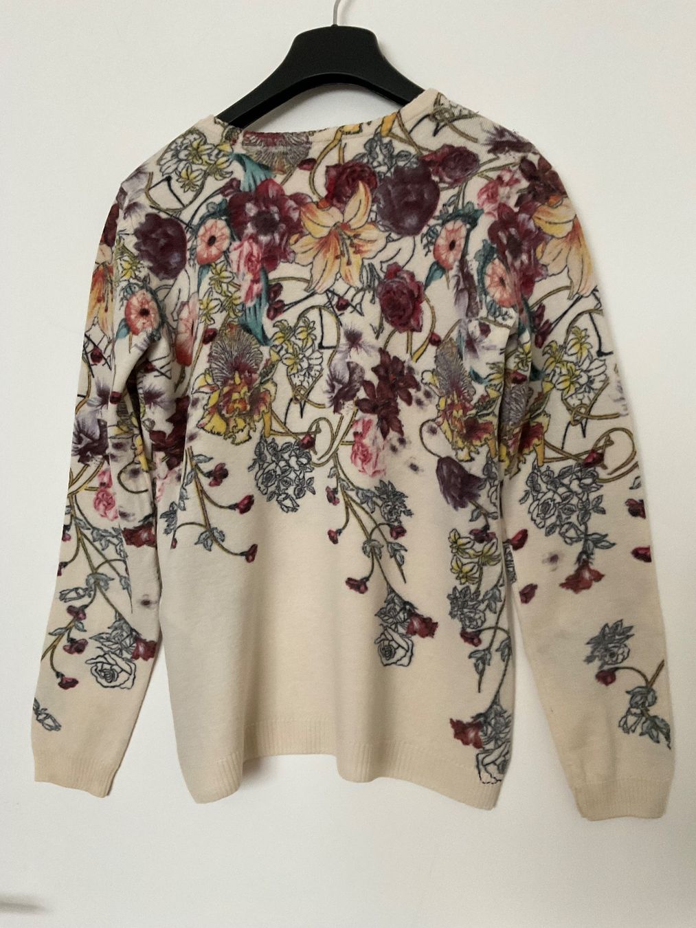 Peter Hahn Pullover & Sweatshirts: Peter Hahn Merino Wolle Pullover Gr 38/36 ecrue/Bunt – Gebraucht aus Urdorf von alda02 4