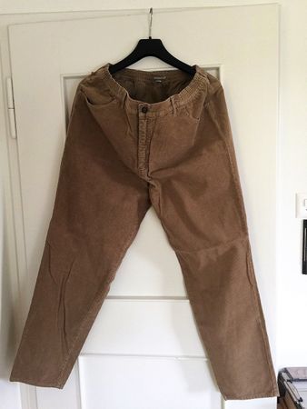 FabrikNEU: Hochwertige Öko Cord Hosen XL BEIGE - 100 % BIO!