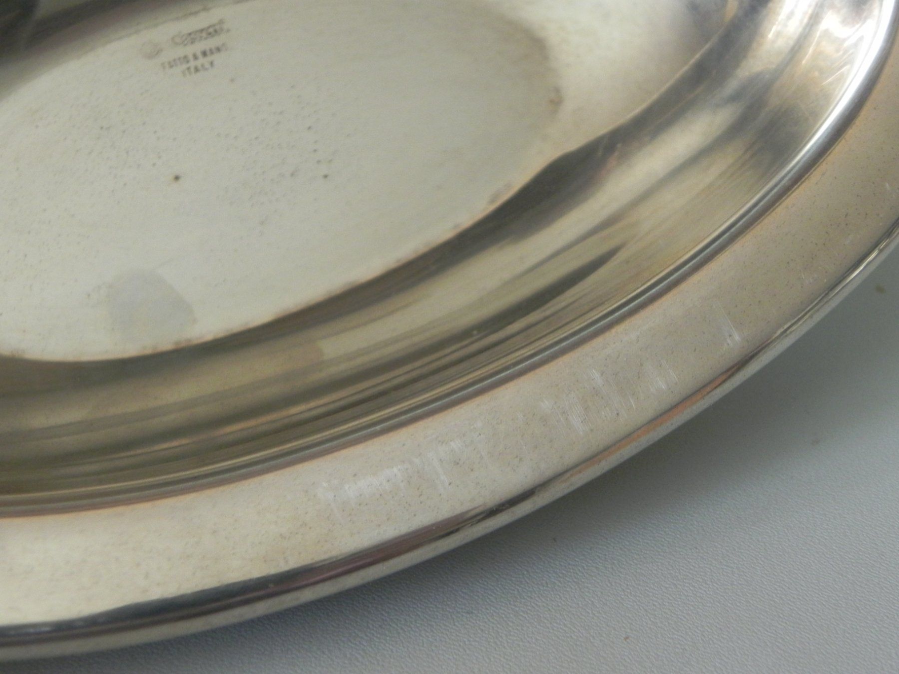 Ciotole: Alte elegante Sauciere versilbert vom Cassetti Italy – Usato da Minusio venduto da Lory64 6