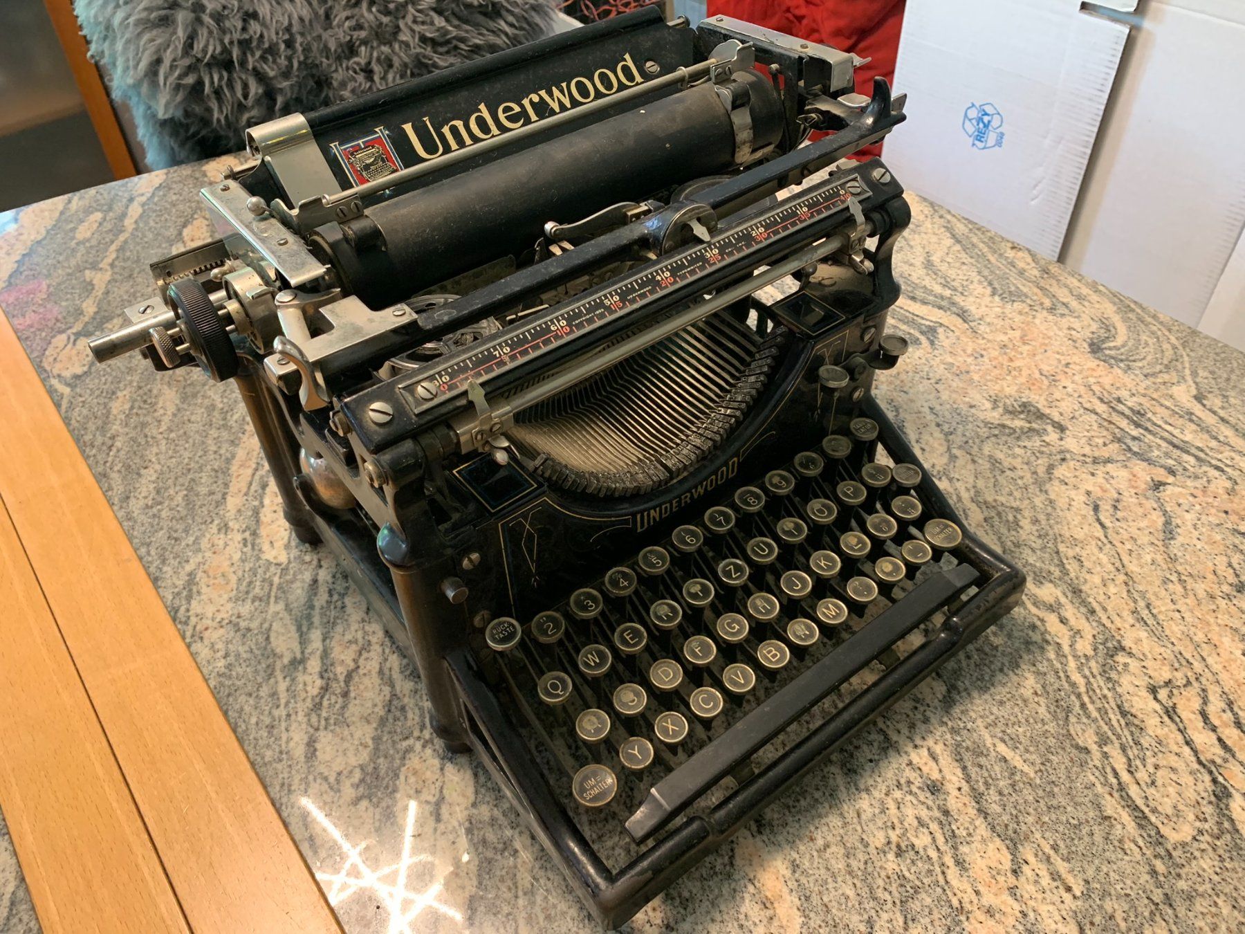 Schreibmaschinen: Underwood Schreibmaschine – Gebraucht aus Ramlinsburg von Roland8 1