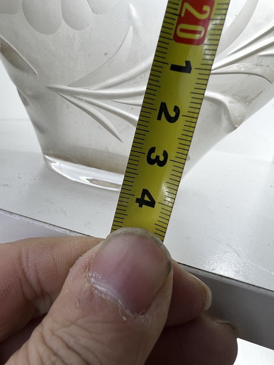 Vasi & Recipienti: Grosse Kristallglas Vase – Usato da Wettingen venduto da NickInc 5