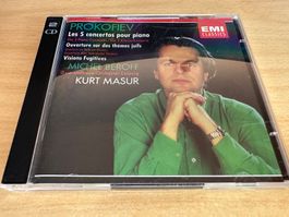 Prokofiev - Michel Bérof - Les 5 Concertos Pour Piano - 2 CD