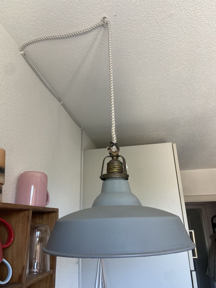 Lampadari & plafoniere: Vintage Hängelampe, grau – Usato da Solothurn venduto da an_wy