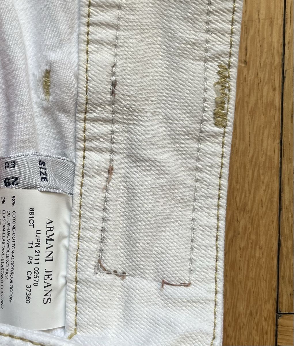 Armani Jeans: Pantalon Armani  (taille basse slim) – Neuf (Voir description) à Lausanne par mar_sjd5 3