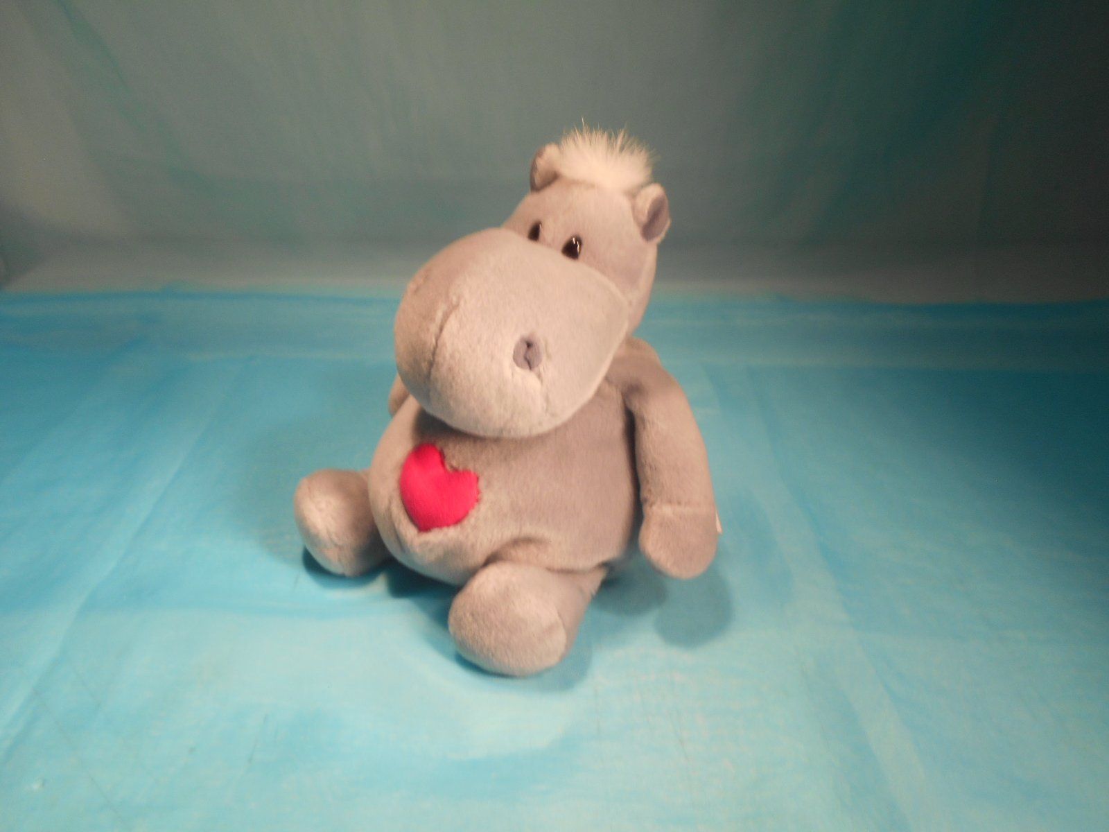 Nici Giocattoli: NICI Nilpferd mit Herz, L: 20cm – Nuovo (secondo la descrizione) da Bellach venduto da JingleCherry 3