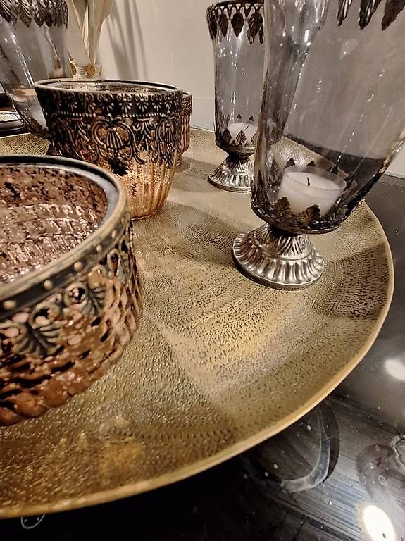 Portacandele: Candle Holder Set + Decorative Tray – Usato da Zürich venduto da MatShopping 2