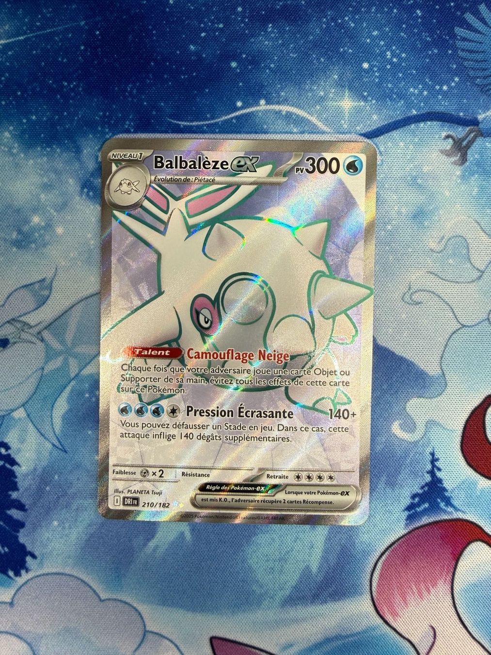 Pokémon Sammelbilder & Trading cards: Balbalèze FA - DRI 210 FR – Neu (gemäss Beschreibung) aus Courgenay von ScamBoxOff