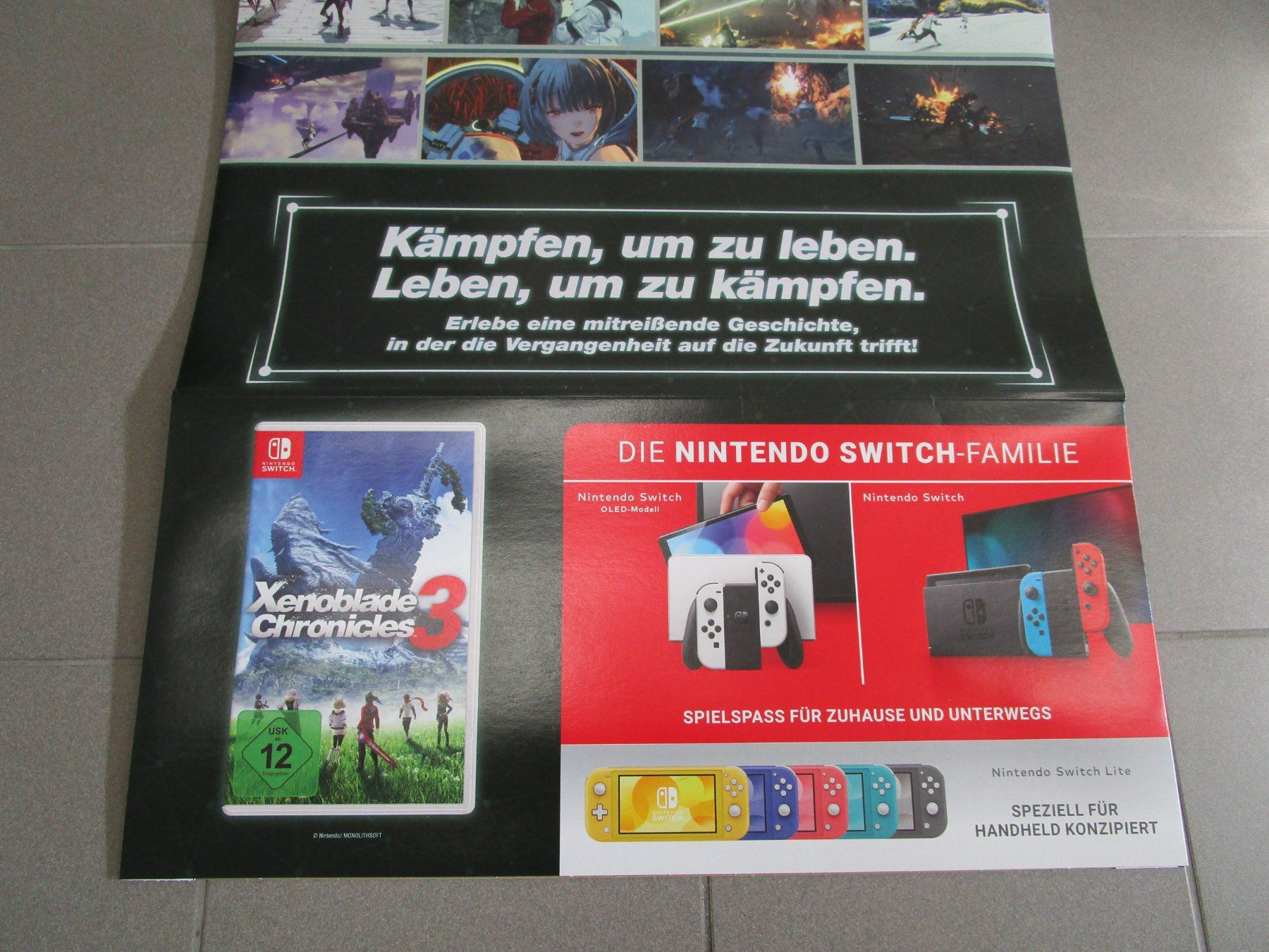Spiele: Kartondisplay Xenoblade Chronicles 3 Nintendo Switch NEU – Neu und originalverpackt aus Goldau von agestuffer 5