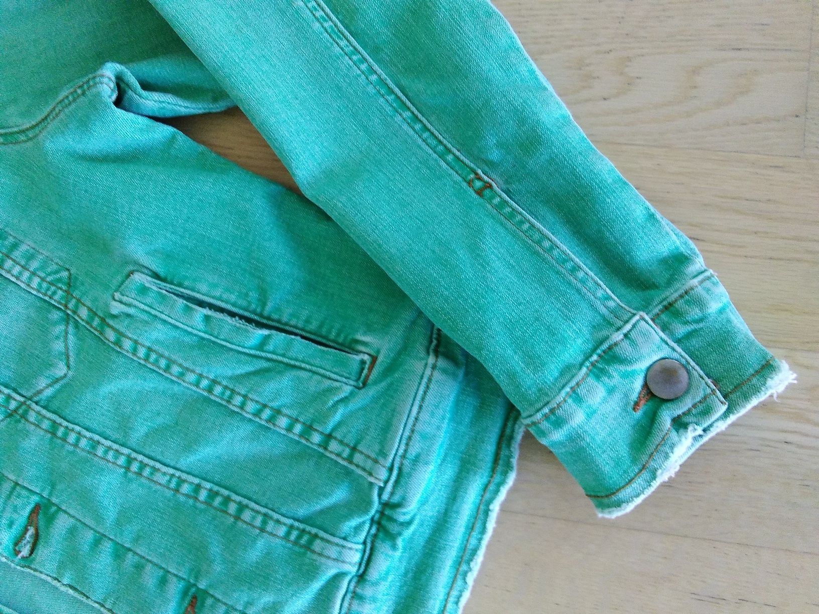 Giacche: mf2 Jeans Jacke hellgrün Stone washed Size S – Usato da Buchrain venduto da QueenyHE51 3