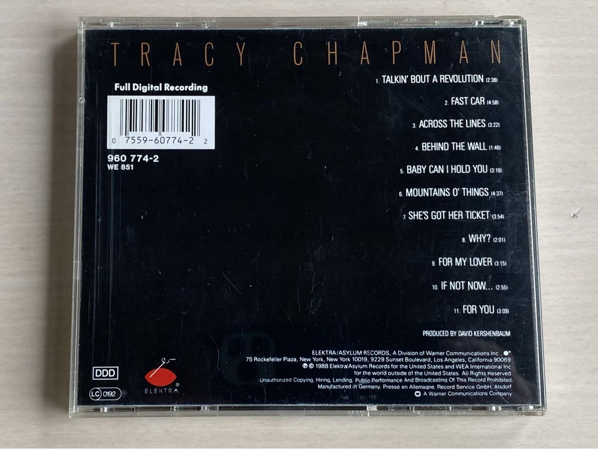 CD: Tracy Chapman CD Album 1988 – Usato da Oberried Brienz venduto da Chyara 1