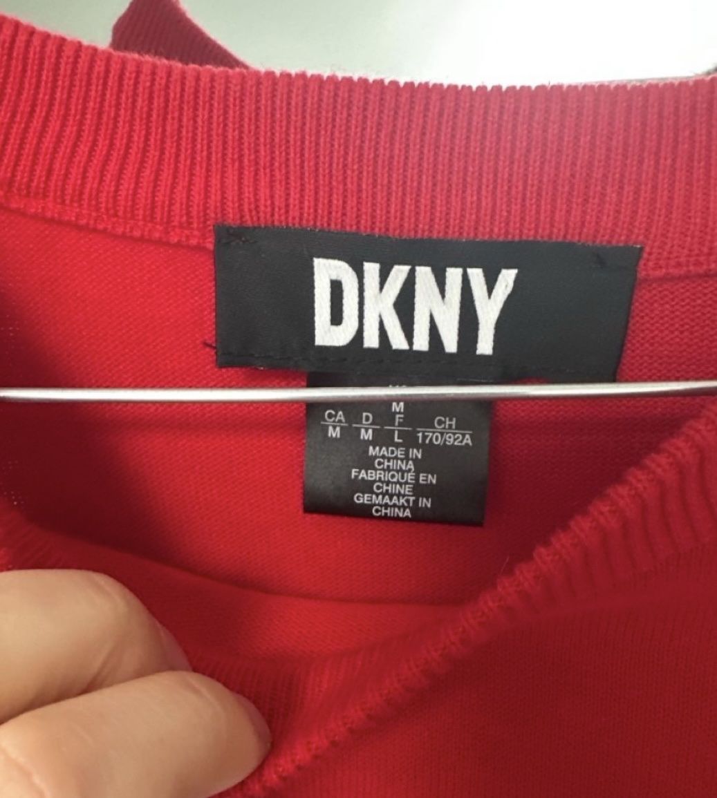 DKNY Maglioni & Felpe: DKNY Sweater red with logo - Size M – Nuovo (secondo la descrizione) da Sementina venduto da NinaDel 2