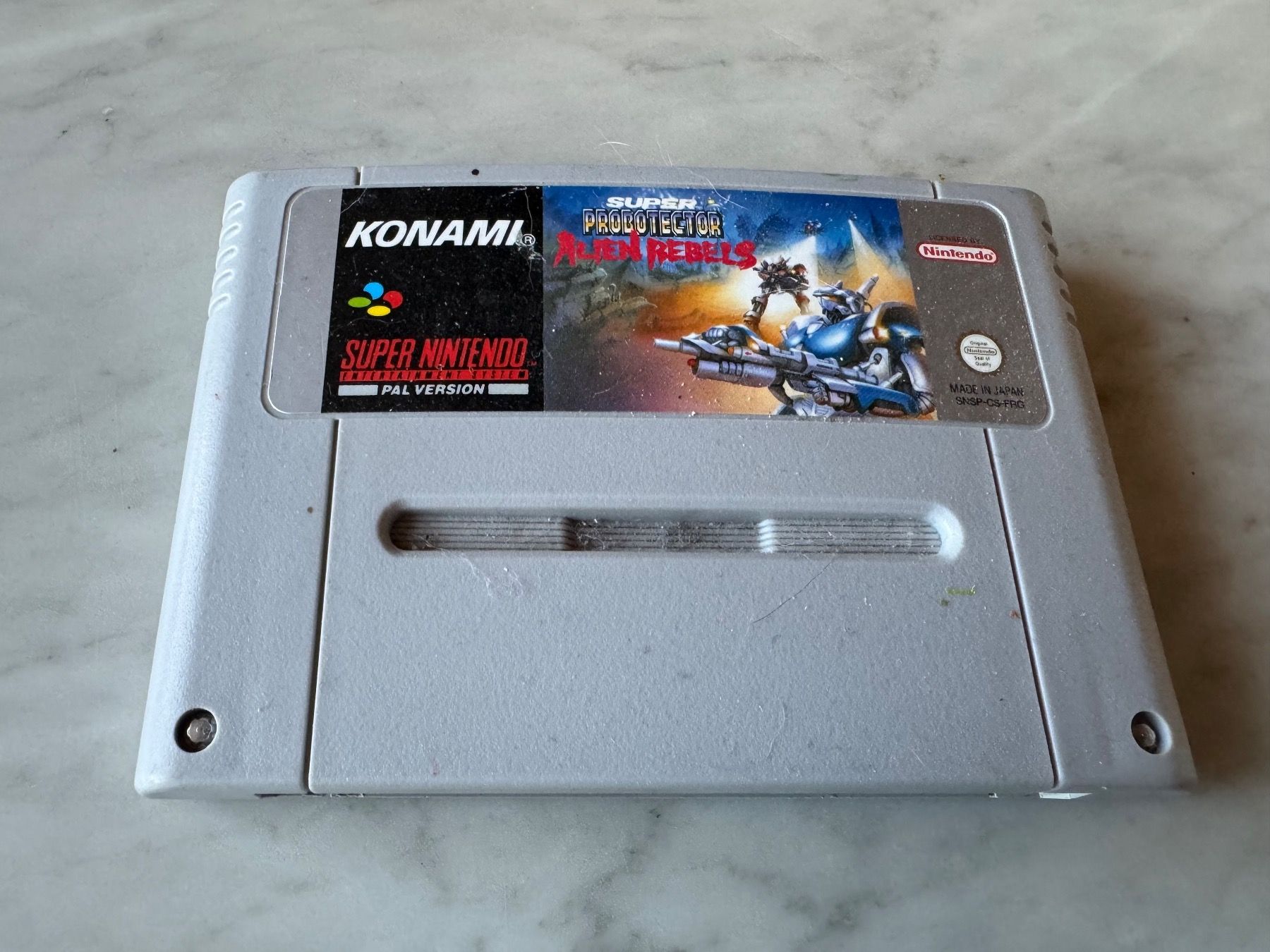 Nintendo Giochi: SUPER PROBOTECTOR ALIEN REBELS SPIEL FÜR SUPERNINTENDO – Usato da hägendorf venduto da twilightprincess