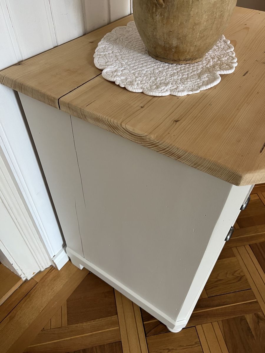 Kommoden: Kommode mit 5 Schubladen sand creme farbig Holz – Gebraucht aus Sirnach von dasrosahaus 6