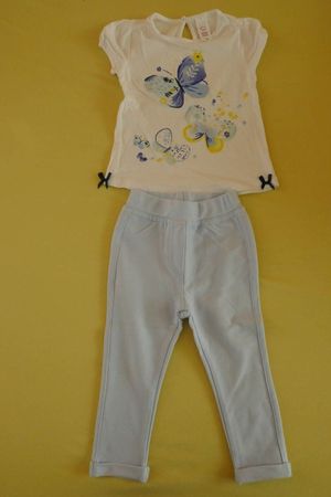 Schmuckes Ensemble Schmetterlinge Gr. 80