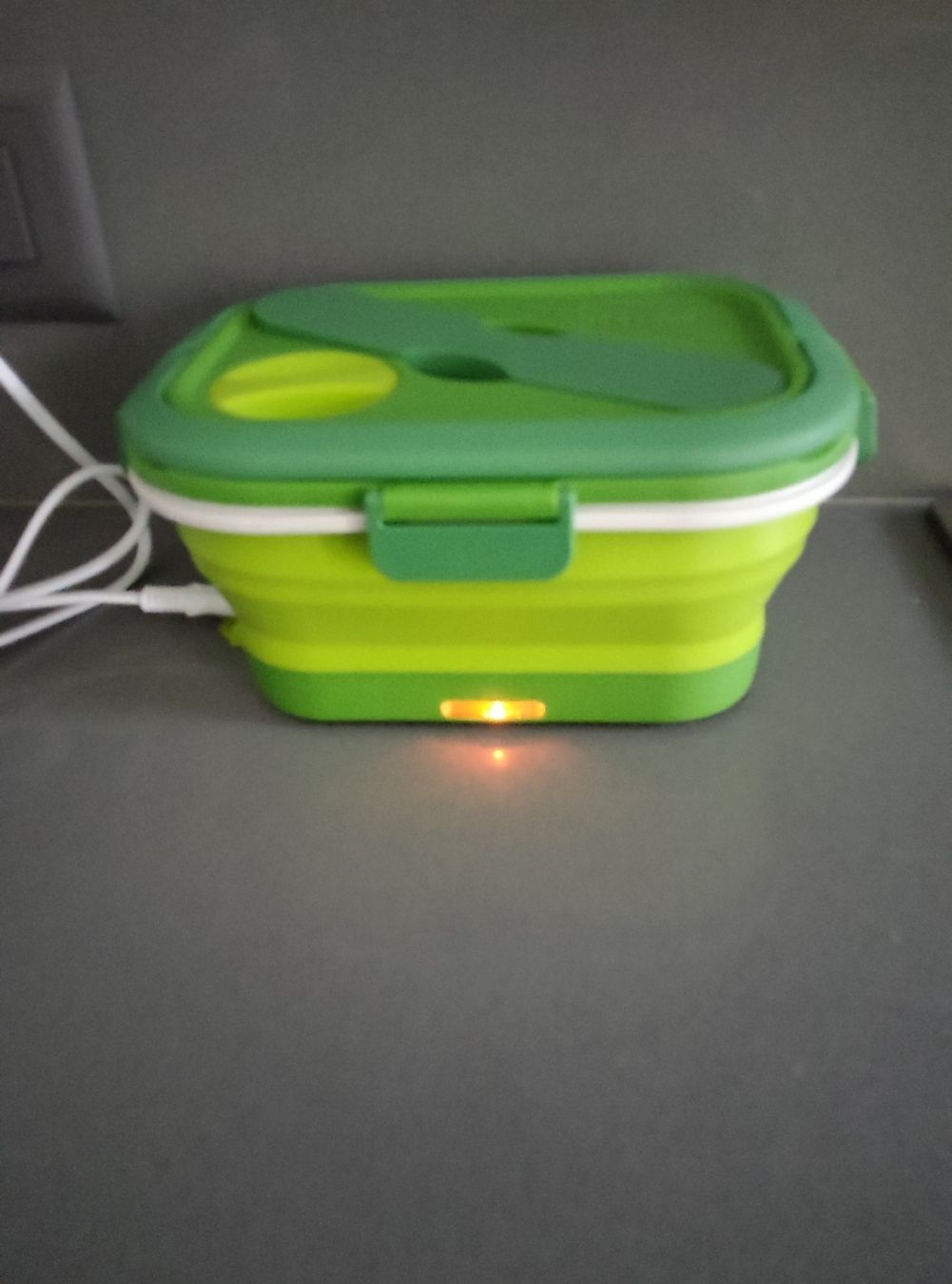 Behälter & Ähnliches: NEU - Faltbare Elektr. Beheizte LUNCHBOX – Neu und originalverpackt aus Minusio von Todesca 1