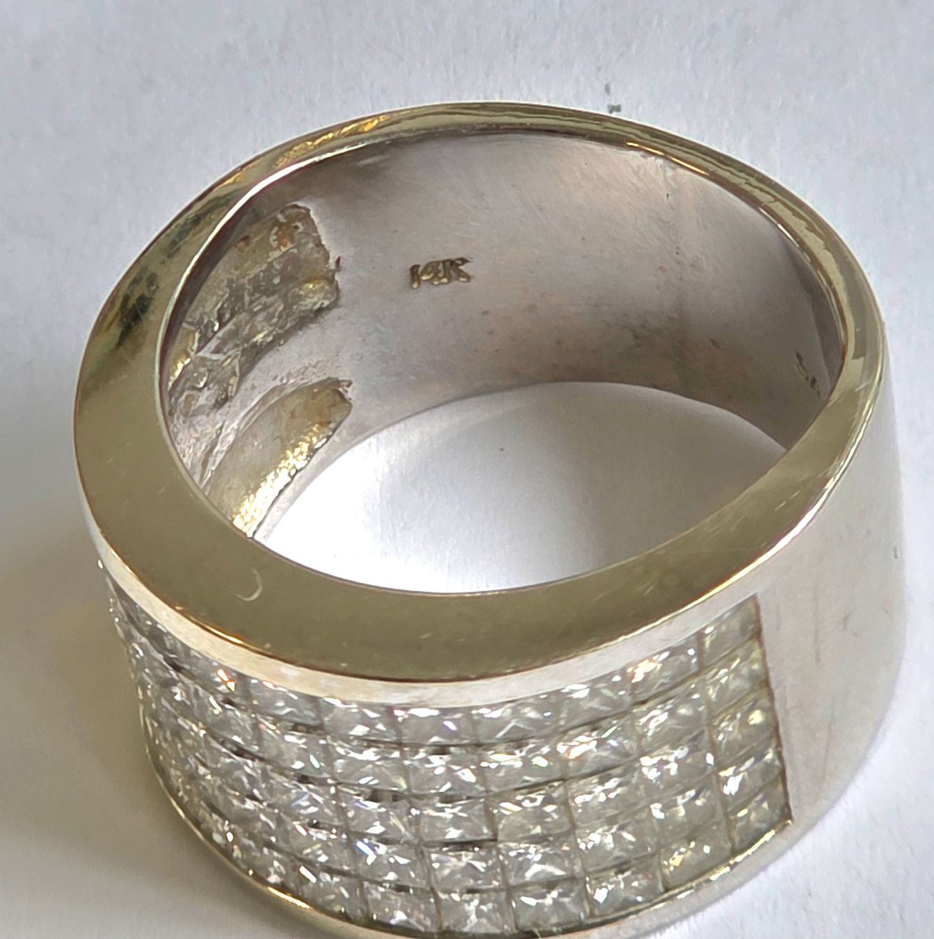 Bagues: Weissgoldring Diamanten – Neuf (Voir description) à Zürich par adriben 8