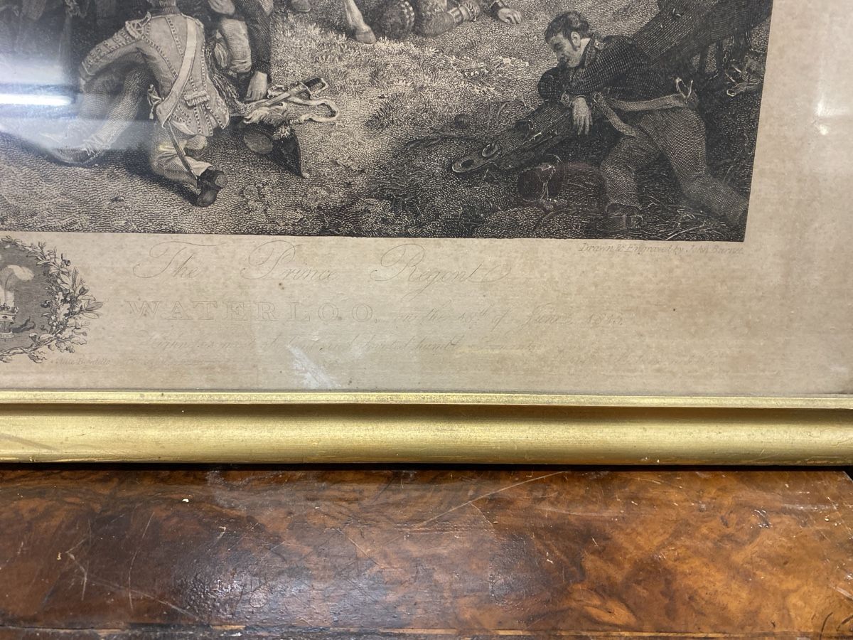 Incisioni: Waterloo: Gravure XIXe siècle, bataille Napoléonienne. – Usato da Le Locle venduto da rya_m6j7 3