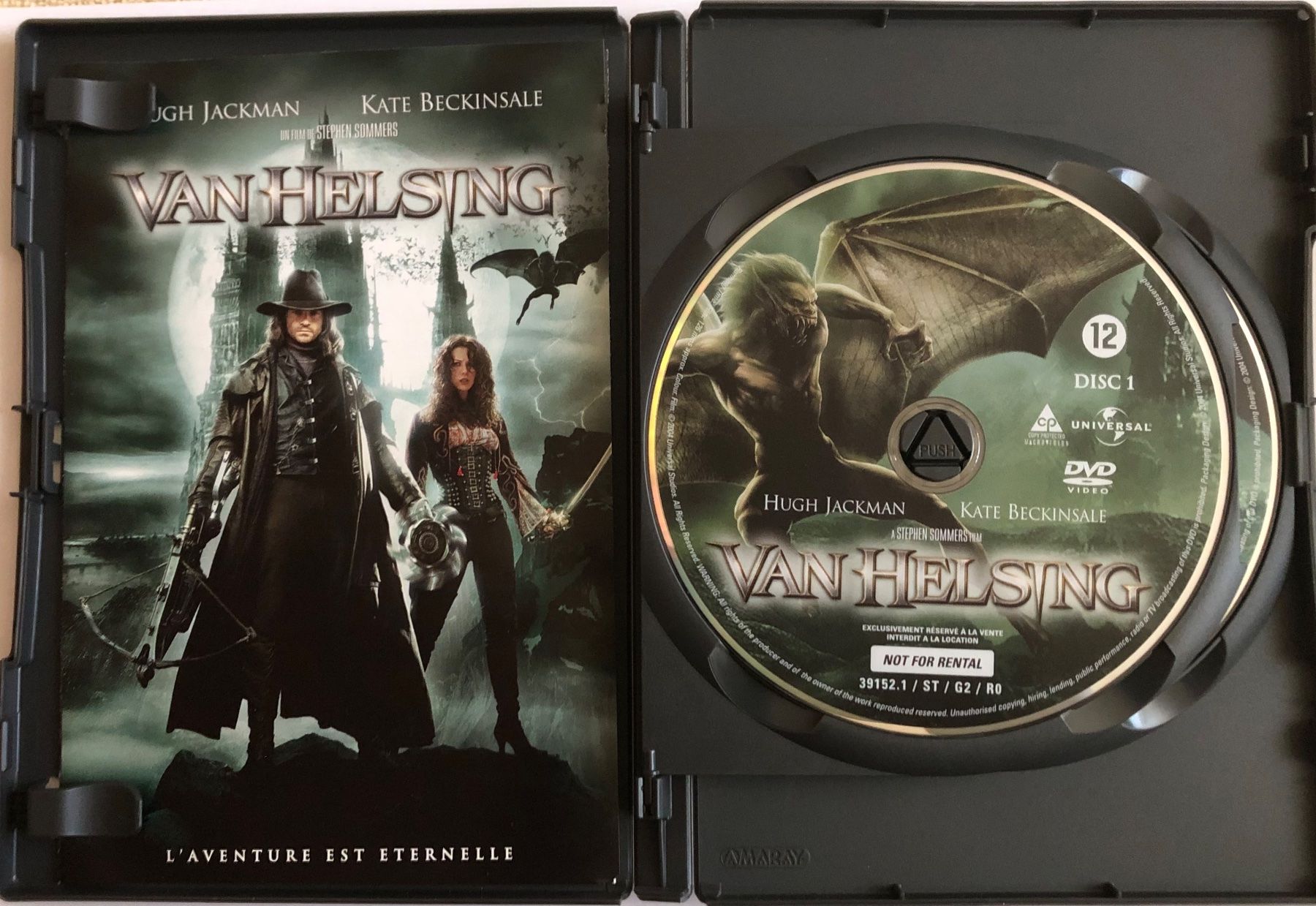 Alle DVDs: HUGH JACKMAN / KATE BECKINSALE - VAN HELSING – Gebraucht aus Poliez-Pittet von Newtown-Records 2
