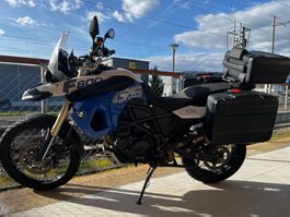 BMW F800GS Motorrad mit Kofferset