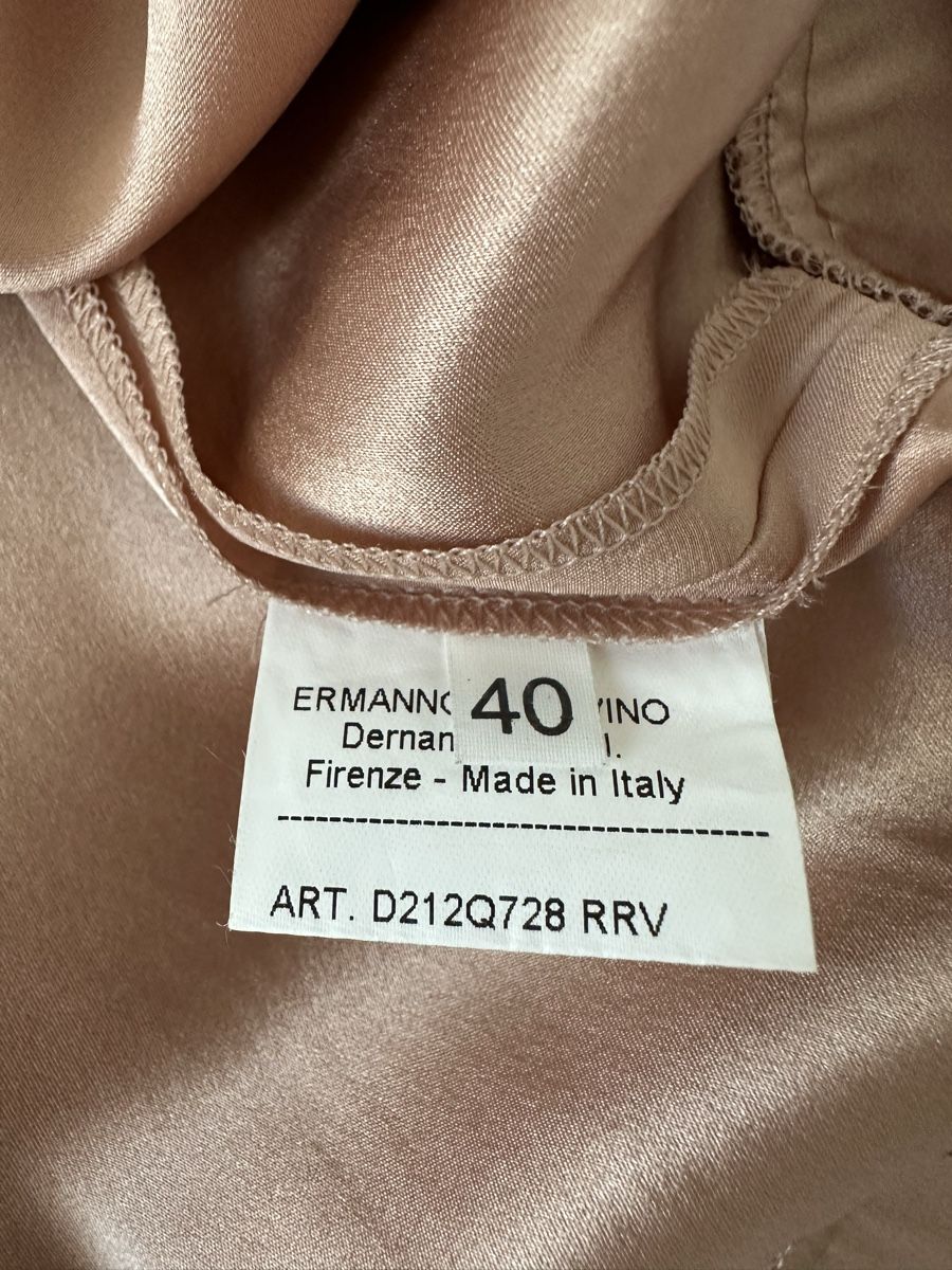 Ermanno Scervino Vestiti: Ermanno Scervino Kleid Beige Seide Grösse 40 – Usato da Zollikon venduto da _M65_ 6
