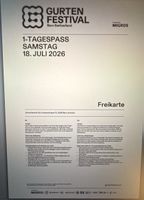 Gurtenfestival Ticket Samstag 18.07.26