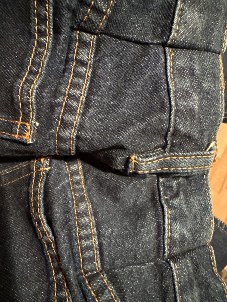 Jeans: Teddy's Jeans Gr. 42, Bootcut, Dunkelblau – Gebraucht aus Heiden von fam_797q 4