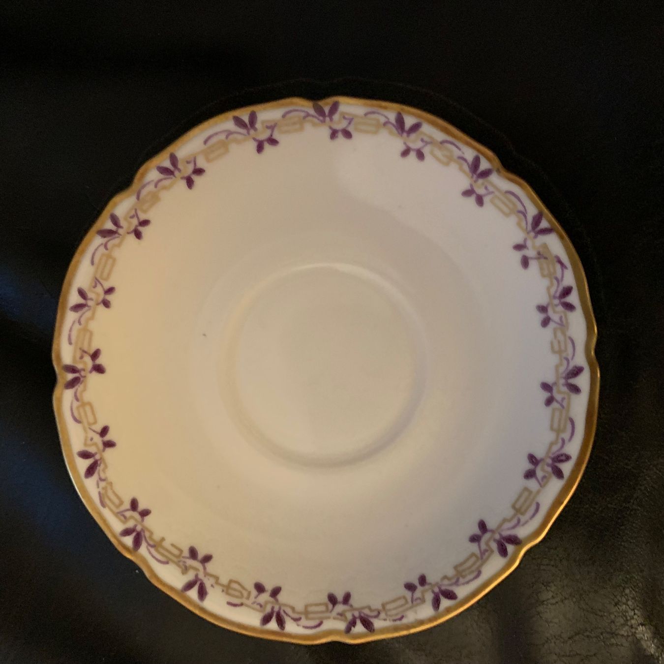Tassen: Vintage Moccatasse mit Unterteller, Goldrand, Langenthal – Gebraucht aus Hinteregg von GARANTA 2