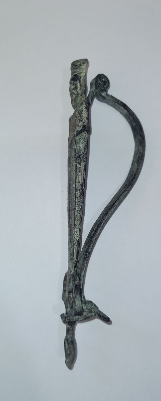 Sculture & Statue: Gewandfiebel aus Messingbronce – Usato da Reiden venduto da jasi029 4