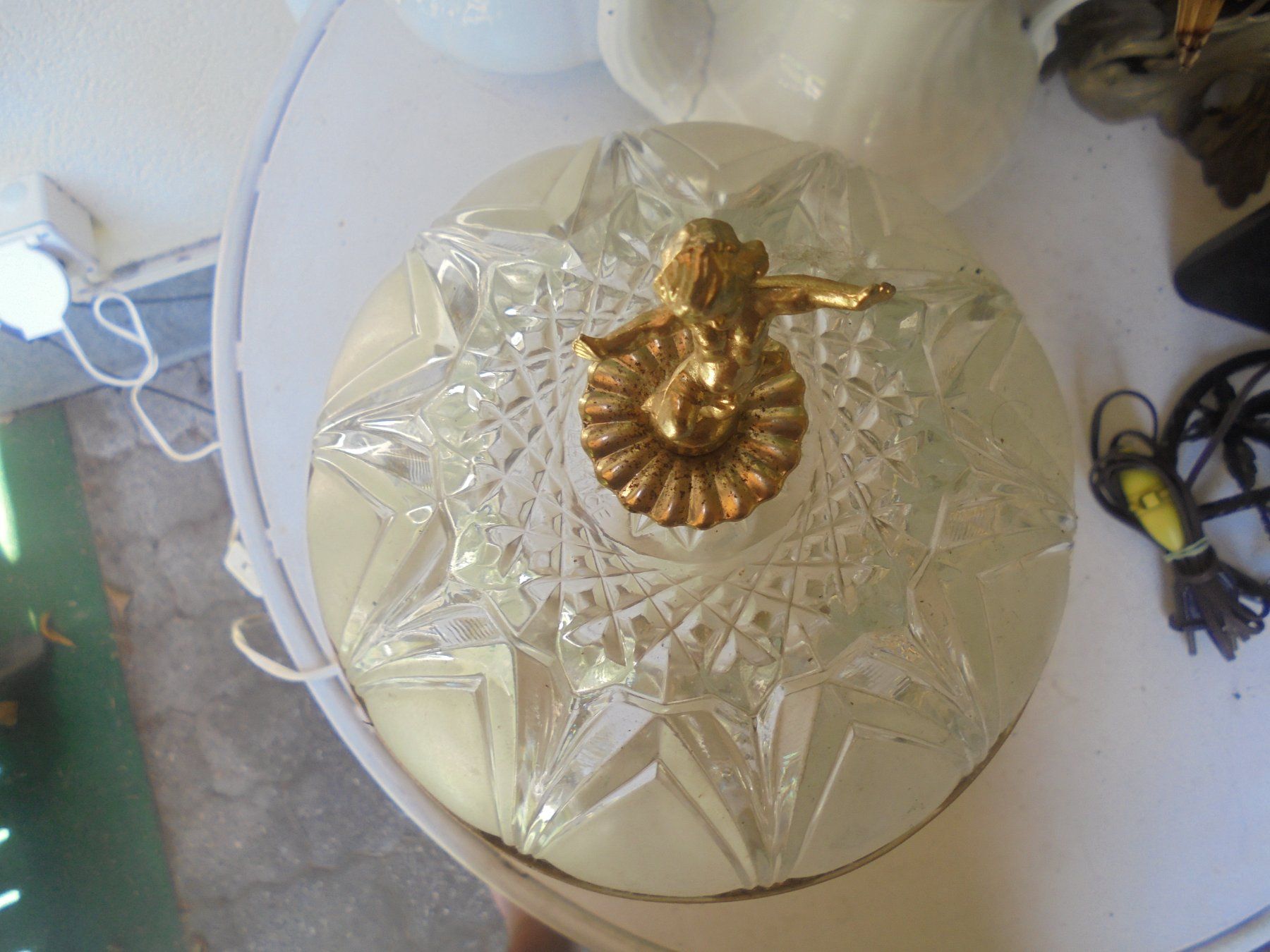 Lampade: Alte Tischlampe von ca. 1960 – Usato da Camorino venduto da Hunpete 7