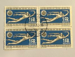 1932 Abrüstungskonferenz ZNr. 190 (Mi255) gestempelt