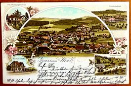 Worb - Gruss aus Worb - Litho 1900