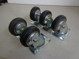 5 lenkbare Rollen Neu