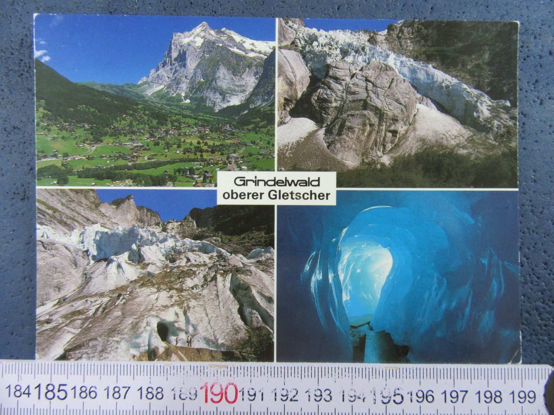 Cartoline postali: GRINDELWALD BEO AK OBERER GLETSCHER – Usato da Ettingen venduto da Hausi4711