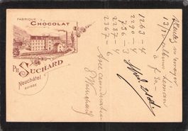 GS 5 Rp Suchard PK017(S6/09 ,gel. 18.Vll.1896 (braunrötlich)
