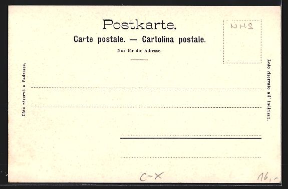 Cartes postales: AK Luzern, Pension Kaufmann, Panorama – D'occasion à Berlin par bartko-reher 1