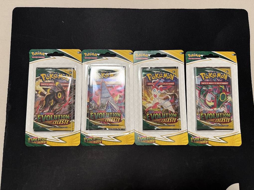 Pokémon Carte collezionabili: Artset Booster sous blister Évolution Céleste FR – Nuovo e nell'imballaggio originale da Lausanne venduto da Eliteshow
