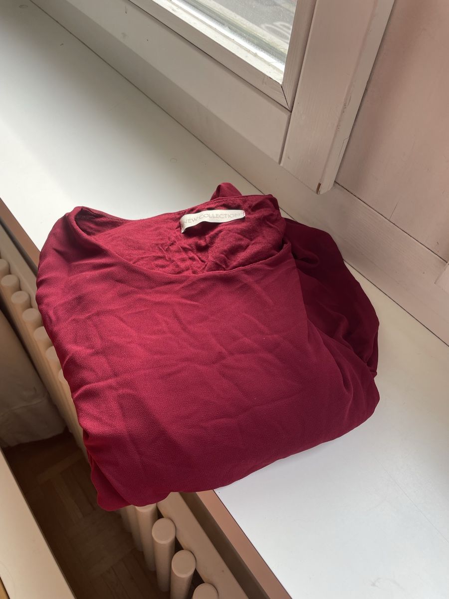 Vestiti: Kleid, bordeaux rot, Grösse S/M – Nuovo (secondo la descrizione) da Zürich venduto da Carlajimena 2