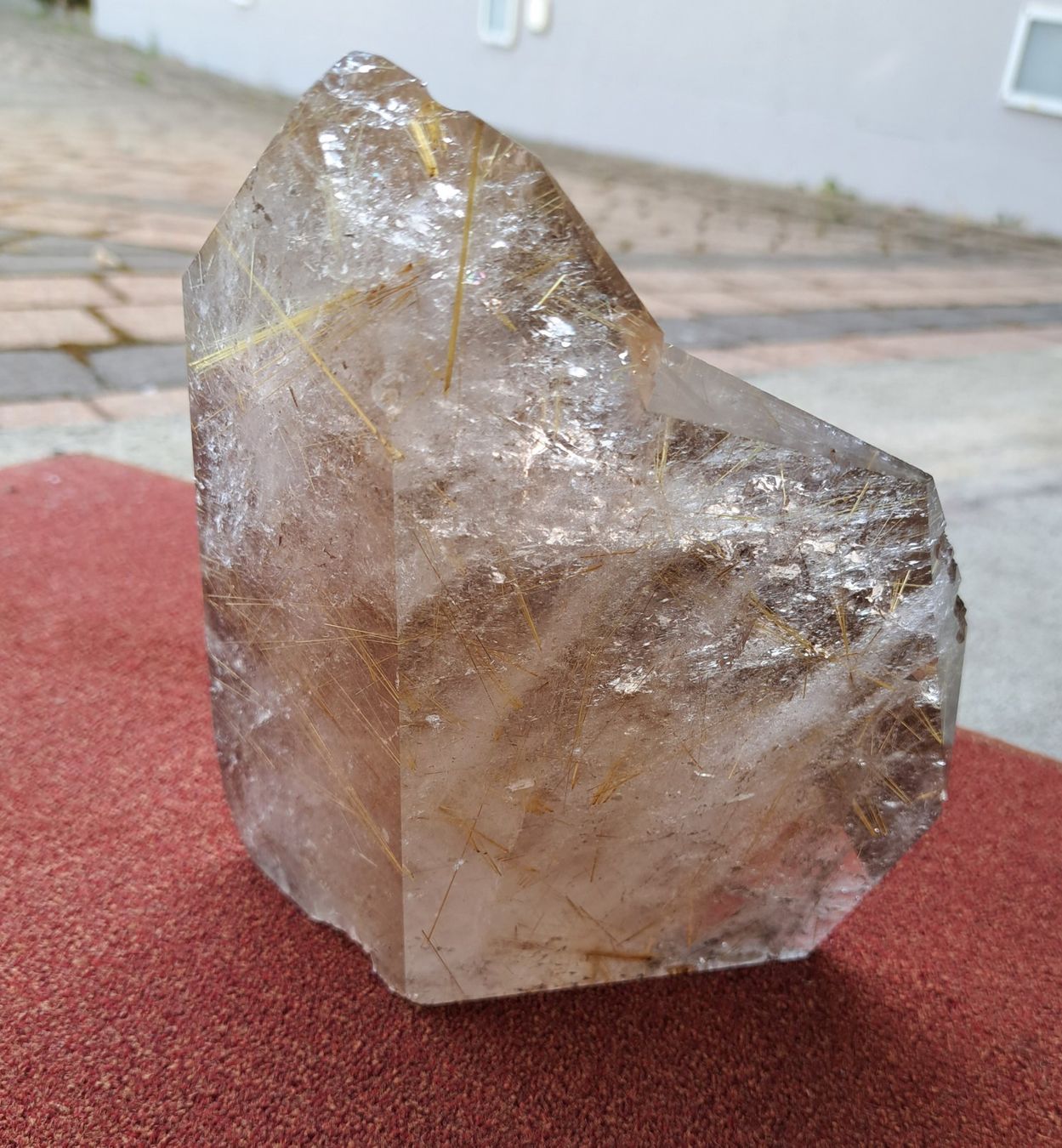 Minerali & Pietre curative: Quartz Rutile poli – Usato da Le Locle venduto da Lapidary.Duc 2