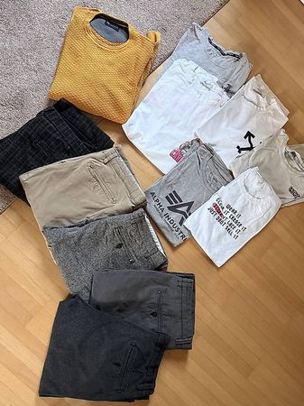 Herrenkleiderpaket Shirts/Hosen/Hemd