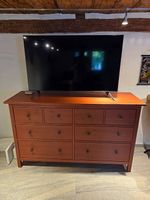 Ikea Hemnes Kommode rot